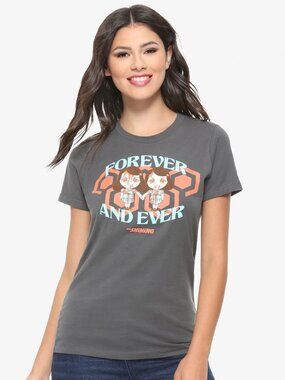 The Shining Womens Forever and Ever Grady Twins Gray T-Shirt New XS